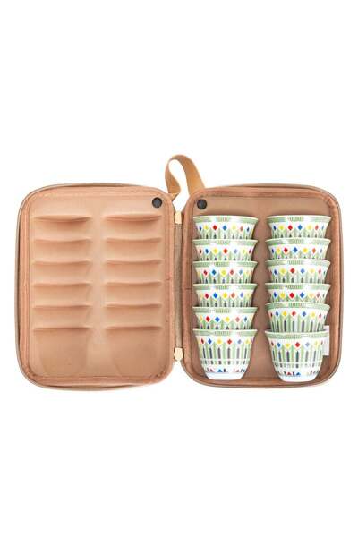 Generic Brand Engraved Coffee Caddies Set 15*19.3*7.3cm- Strong Protection, E...