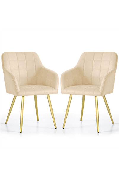 Akord Furniture Factory Set de 2 scaune de dining tapițate Luxano, cu velur, ...