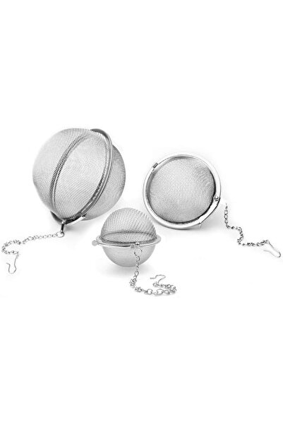 Mayata Stainless Steel Fine Mesh Seasoning Ball Set of 3 for Kitchen Soup Spi...