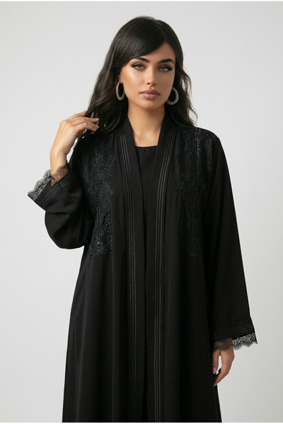 almasa alswda Quarter Klochlef Abaya