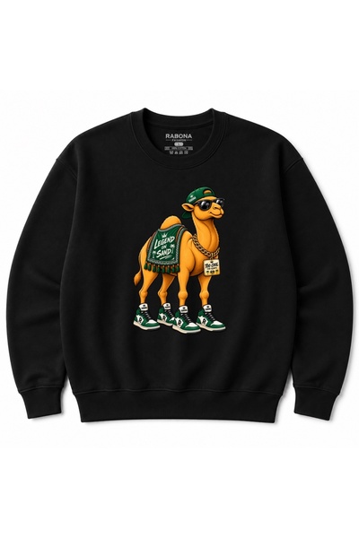 Rabona Fashion Φούτερ με σχέδιο Σαουδικής Αραβίας με καμήλα "