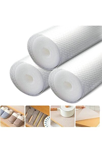 URbazaar Shelf Liner, Non-Stick Non-Slip Drawer Liner, Transparent Eva Closet...