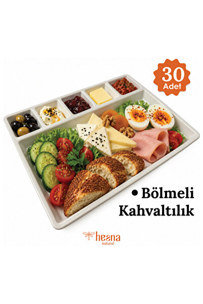 Hesna Natural Unbreakable Breakfast Table D'Hôte Tray