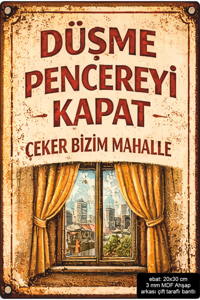 Hayat Poster Pulls Our Neighborhood Together Funny Humorous Sayings Wall Lett...
