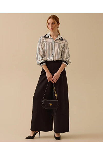 SEÇİL 1008 BELİ FERMUARLI ETEK PANTOLON