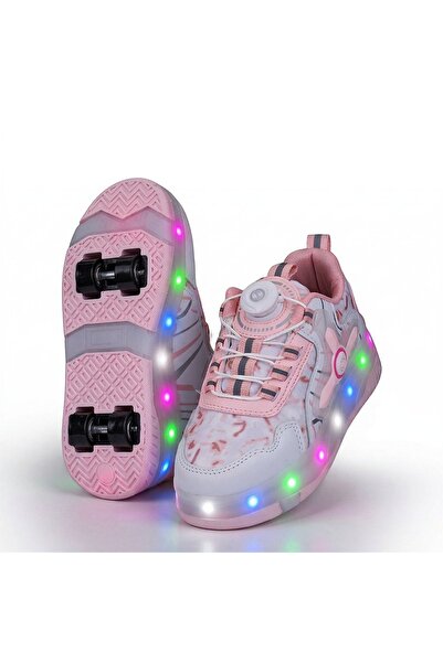 N Drops Ortopedik çoçuk ışıklı tekerlekli sneaker