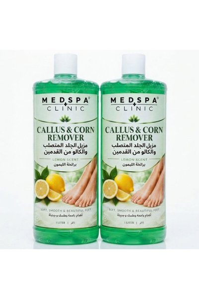 MEDSPACLINIC Callus and Corn Remover Liquid 1L – Lemon Fresh Scent Foot Care ...