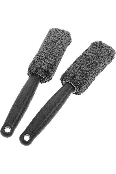 GENERAL 2 Pcs Tire Brush Cleaning Brush, Rim Cleaner Auto Bristle Car Detaili...