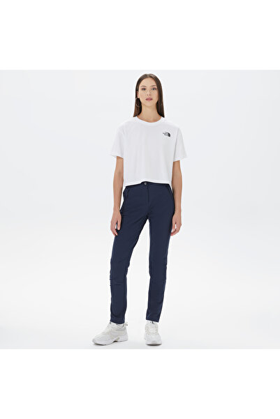 Jack Wolfskin Geigelstein Slim Kadın Mavi Pantolon
