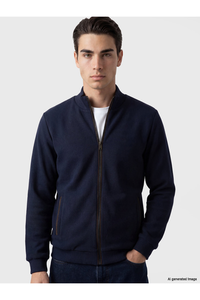 LC Waikiki Cardigan bărbătesc cu croială normală și guler tip maletă