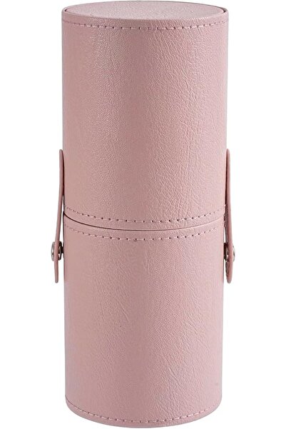Parlberd Travel Makeup Brush Holder, Waterproof PU Leather Makeup Brush Trave...