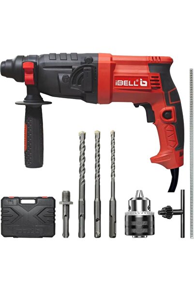 Ibello iBELL IBL RH20-39 Rotary Hammer Drill|500W,0-850 RPM,1.5J Impact Energ...