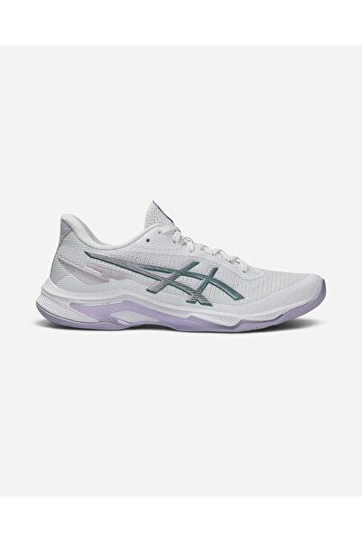 Asics NETBURNER BALLISTIC FF 4 Kadın Cream/Pond Voleybol Ayakkabısı 1052A083-106
