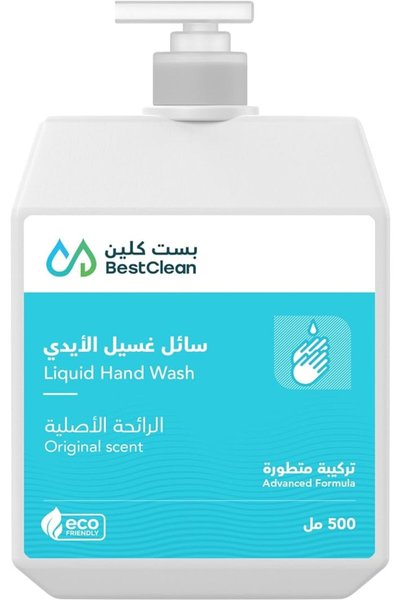 Best Clean بيستكلين سائل غسيل اليدين برائحة أصلية 500 مل