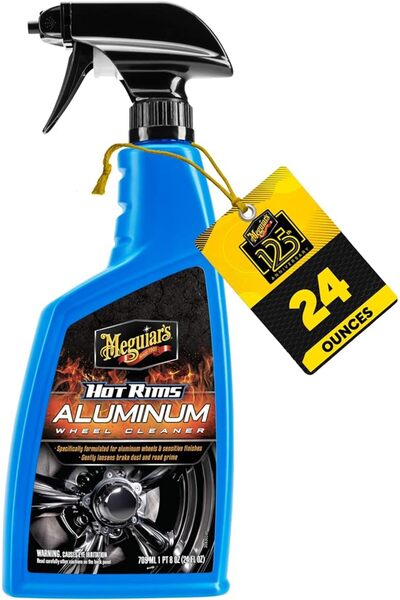 Meguiar's Consumer منظف عجلات الألمنيوم Meguiar's G14324 Hot Rims، 24. الوحدا...