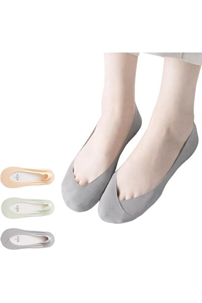 GENERAL No Show Socks for Women, Invisible Thin Low Cut Socks, 3 Pairs Non-Sl...