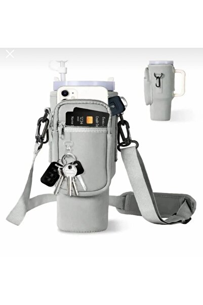 OzzConcept Ozly Quencher Thermos Strap Thermos Case Bag and Shoulder Strap Ac...