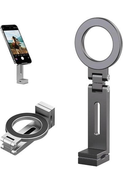 GENERAL Magnetic Phone Stand for MagSafe, Adjustable Foldable Phone Holder Mo...
