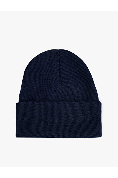 Koton Basic Beret with Fold Detail