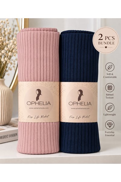 Jasmin Premium Ribbed Jersey Hijab