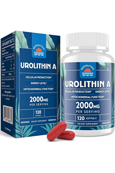 Nepeolithia Urolithin A 2000mg 120 Kapsül/Caps