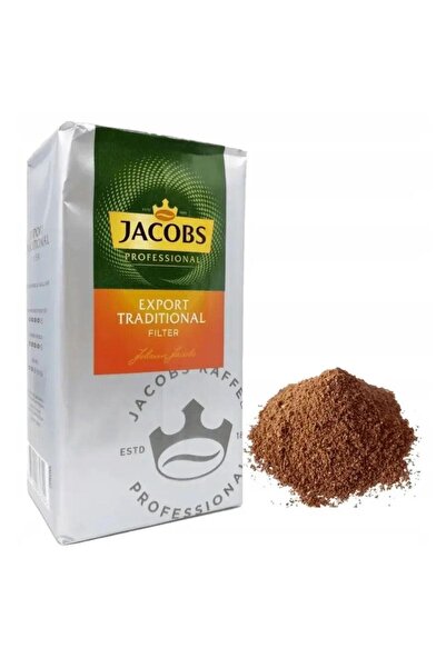 Jacobs Export Profesional Cafea Măcinată Tradițională Filtrată, 500 g