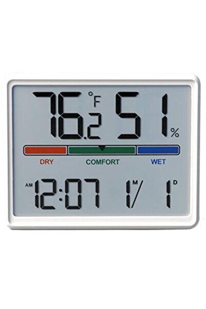 Generic Digital Indoor Thermometer, Thermometer and Humidity Gauge with Comfo...