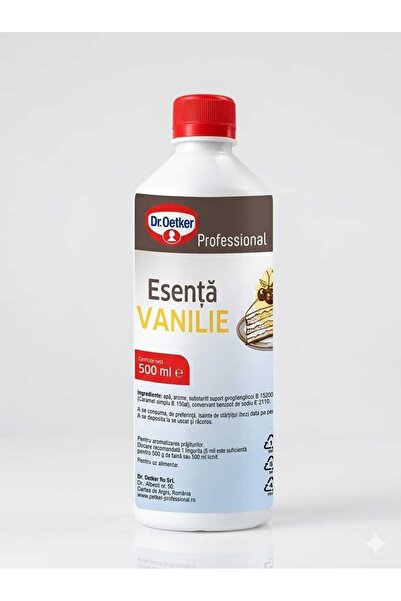 Dr. Oetker Dr Oetker Profesional Esentra Vanilie 500 ml