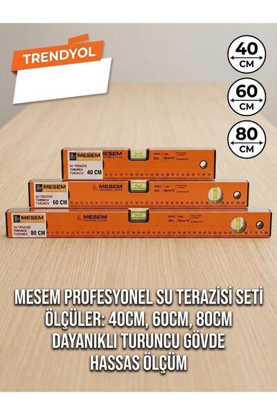 Meşem SU TERAZİSİ 40CM TURUNCU 5410