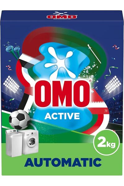 Omotasarım OMO Active Laundry Detergent Powder, Automatic, Limited Edition, 2kg