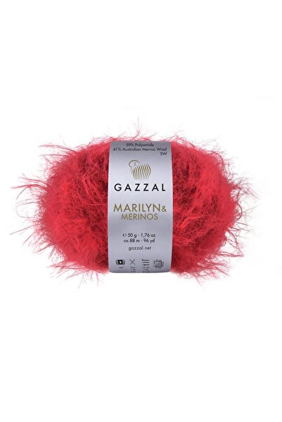 Gazzal Merino Merlyn Hand Knitting Yarn 50 Gr 100 Mt Merino Wool Acrylic Blen...