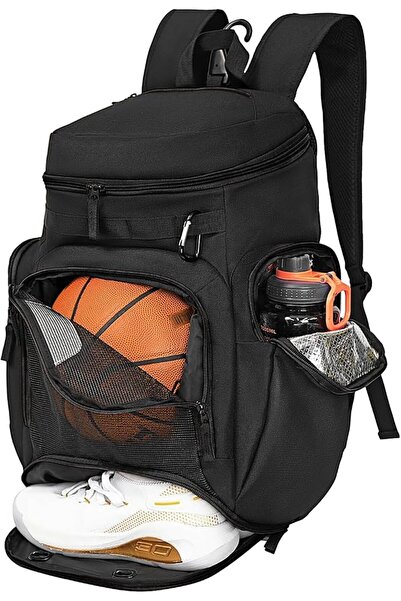 LARIPOP Large Basketball Backpack Gym Bag with Ball and Shoe Compartments, Sp...