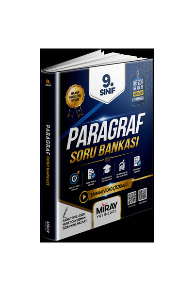 Miray Yayınları Miray 9. Sınıf Paragraf Soru Bankası