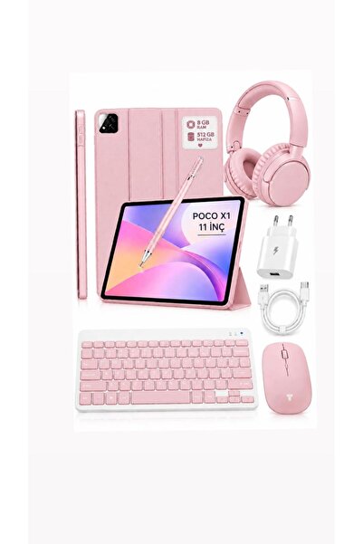 POCO Pad X1 8GB RAM / 512 GB TABLET+KILIF+KALEM HEDİYE+BAŞLIK+KLAVYE VE MOUSE...