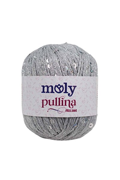 Moly Pullina 04 Light Gray - Silver Sequin