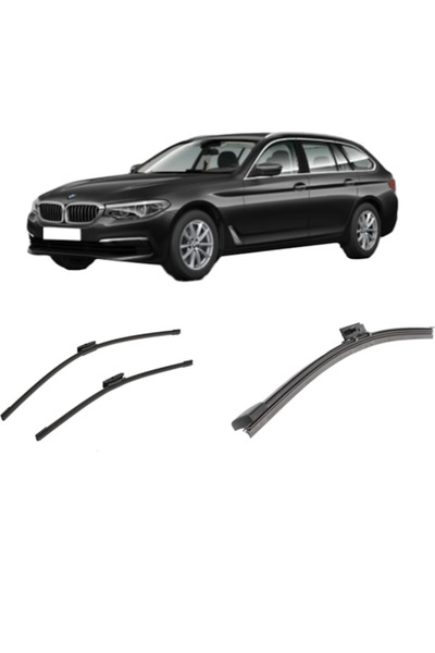 Bosch Σετ 3 υαλοκαθαριστήρων για BMW Σειρά 5 Touring Van (G31) 2017-2019, για...
