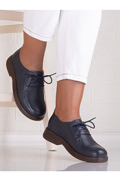 Botinelli Γυναικεία casual παπούτσια Bleumarin από Esana Leather, 41