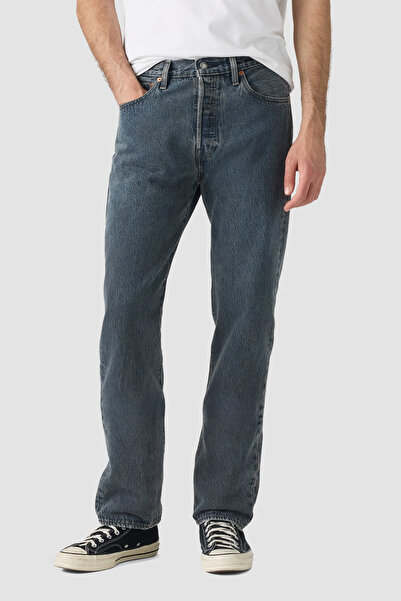 Levi's 501 Original Grey Ship Erkek Jean