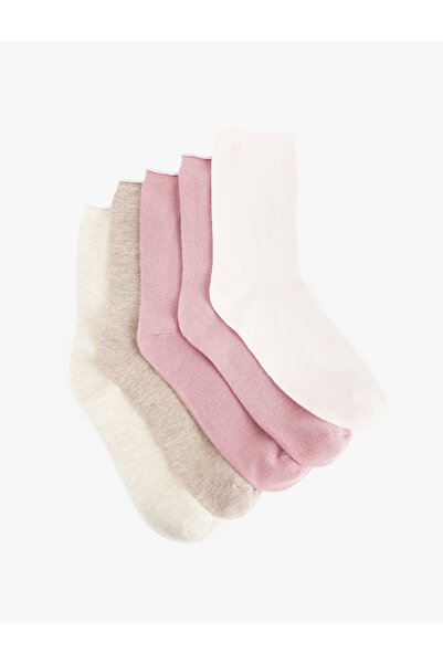 Koton Basic Cotton 5-Piece Sock Set