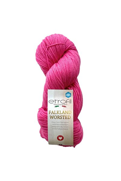 Etrofil Falkland Worsted 100% Pure Wool Hand Knitting Yarn 100 Gr 200 Mt Natu...