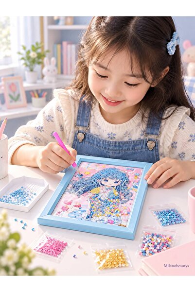 MİLANO BEAUTYS Stone Tile Painting Set with Animal Figures - Anime Figures – ...