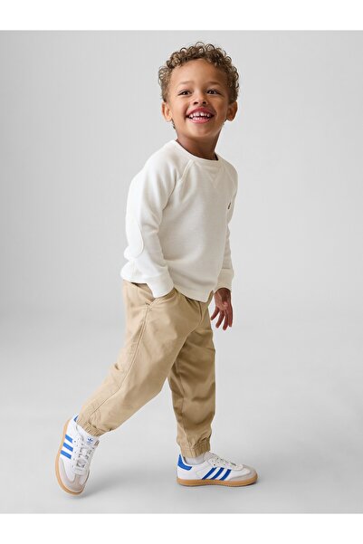 GAP Erkek Bebek Bej Pull-On Everyday Jogger Pantolon