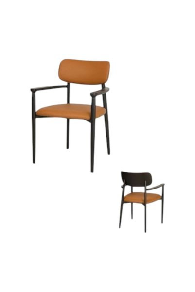 on home Single Chair - Orange