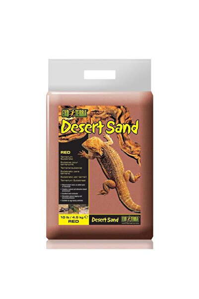 Exo Terra Sürüngen Çöl Kumu 4,5Kg Kırmızı