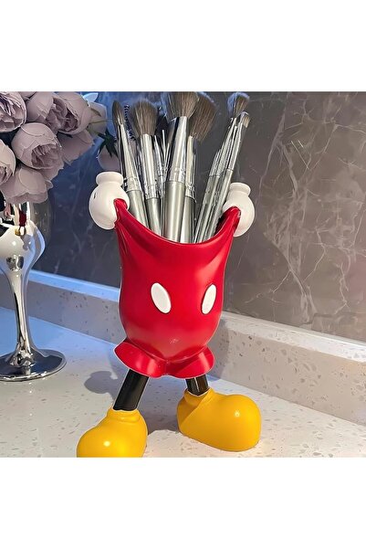 Aputue Makeup Brush Holder, Cute Pen Pencil Holder for Desks, 18.5x13x7cm Des...