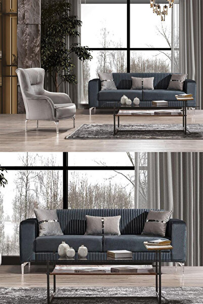 İYENA HOME LİVİNG Prenses Koltuk Takımı 3+3+1