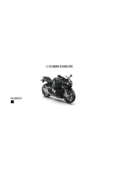 Diecast Toyblox MSZ (Metal Speed Zone) 1/12 - BMW S1000 RR Siyah - 68001A