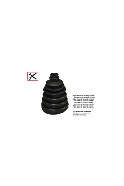 OEM BURDUN UNIVERSAL 22 MM - MAX. 100 MM