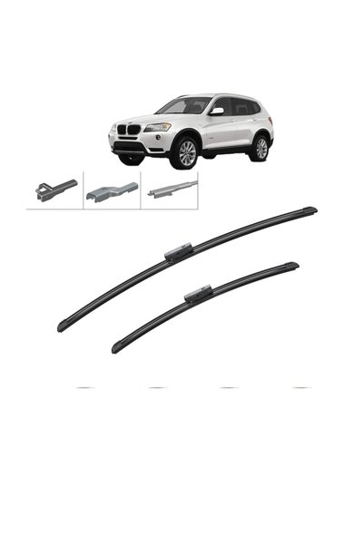 Bosch Комплект от 2 чистачки за BMW X3 Серия (F25) 2010-2017, за предно стъкл...