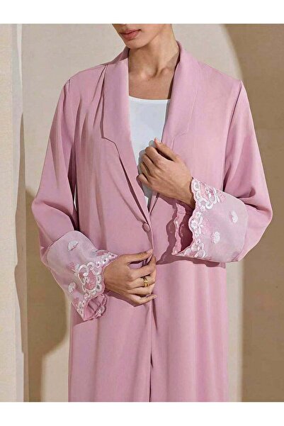 Sheya Cardigan lung, roz - M